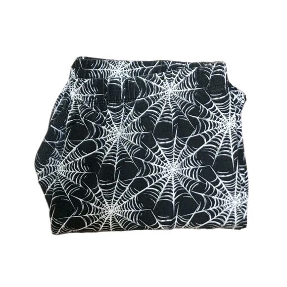 No Boundaries Halloween Spider Web Ankle Legging Juniors Size XL (15-17) - Picture 6 of 9